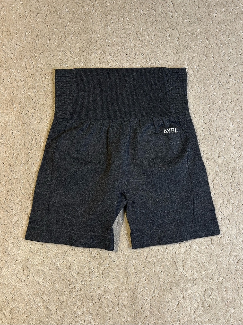 AYBL Women’s Compression/Biker Shorts Dark Gray Size XS 4” Inseam
